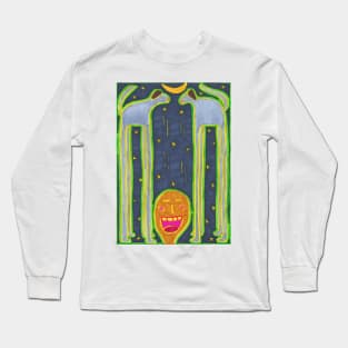 Tall Dogs In Space Make Me Happy Long Sleeve T-Shirt